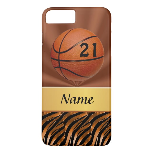Personalised Basketball iPhone 7 PLUS Cases (Back)