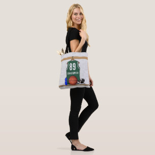 Personalised Basketball Jersey  Tote Gift Bag
