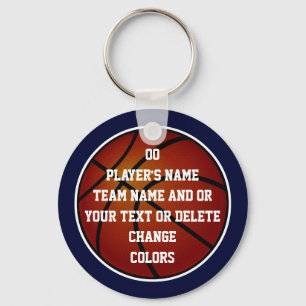 Personalised Basketball Keychains Bulk, Your Colou