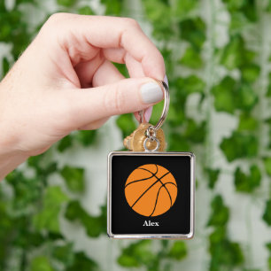 Personalised Basketball keyring, Kids keyring, Key Ring