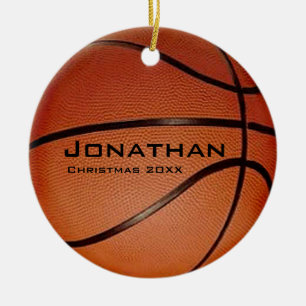 Personalised Basketball Ornament