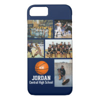 Personalised Basketball Photo Collage Name Team #
