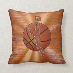 Personalised Basketball Pillows NAME and NUMBER