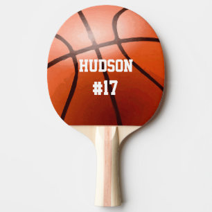 Personalised Basketball Ping Pong Paddle
