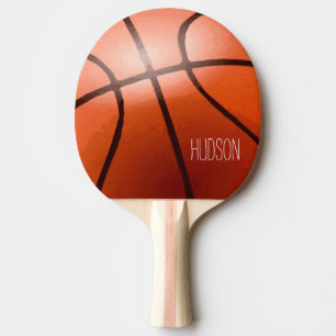 Personalised Basketball Ping Pong Paddle