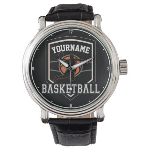 Personalised Basketball Player NAME Slam Dunk Team Watch