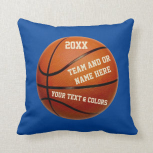 Personalised Basketball Players Gifts YOUR COLORS Cushion
