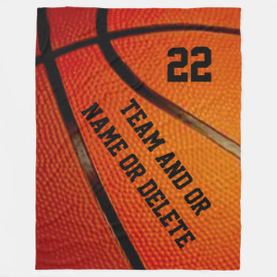Personalised Basketball Senior Gift Ideas BLANKET