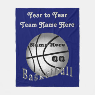 Personalised Basketball Senior Night Gifts Blanket