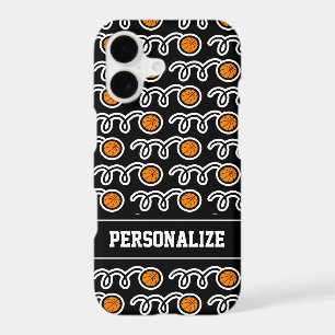 Personalised basketball sports fan pattern design