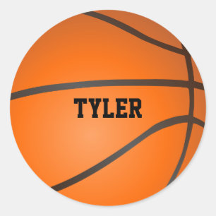 Personalised Basketball Sticker