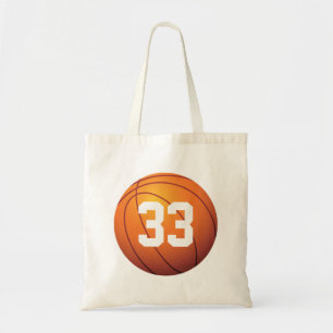 Personalised Basketball Tote Bag