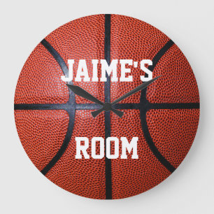 Personalised Basketball Wall Clock