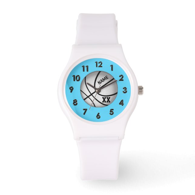 Personalised Basketball Watches, Coach, Players Watch (Front)