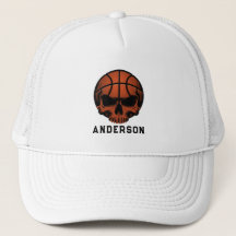 Personalised Basketball Wings Trucker Hat name