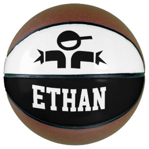 Personalised basketball with custom kid's name