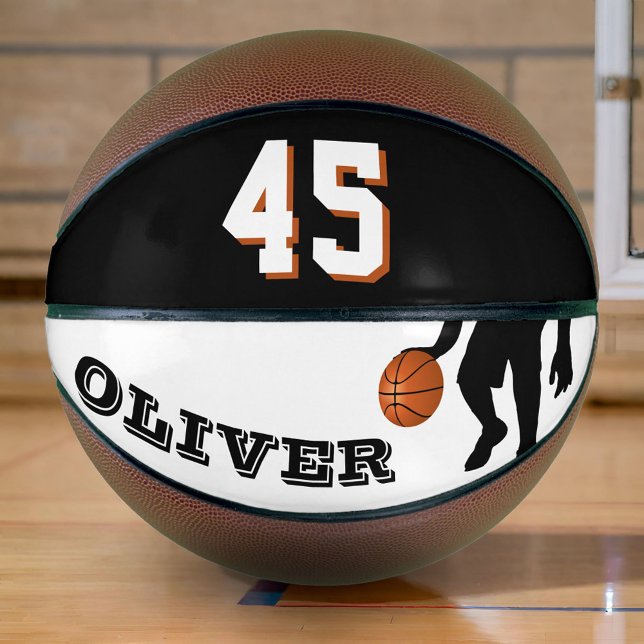 Personalised Basketball with Player's Name Number (Creator Uploaded)