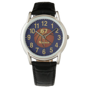 Personalised Basketball Wrist Watch for Men