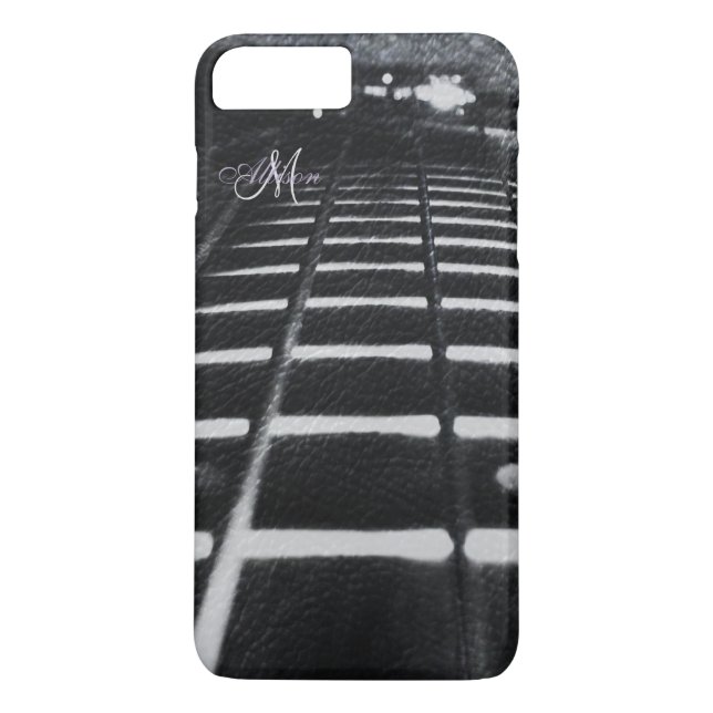 Personalised Bass Guitar Music iPhone 7 Case (Back)