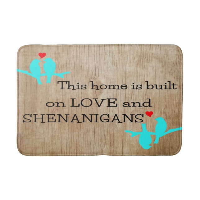 personalised bath mat (Front)