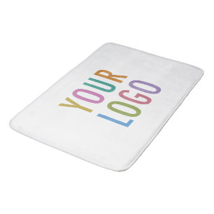 Personalised Bath Mat Custom Business Company Logo