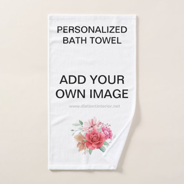 Personalised Bath Towel (Hand Towel)