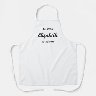 Personalised BBQ Kitchen Gift For Her Him Baking Apron