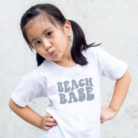 Personalised Beach Babe Flower Girl Bridal Party