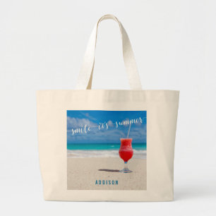 Personalised Beach Bags Jumbo Tote