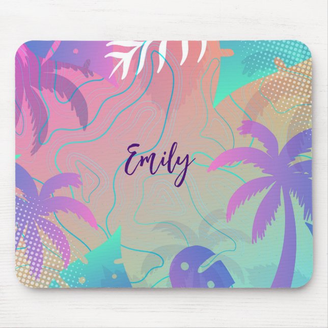 Personalised beach Mousepad (Front)
