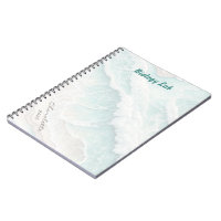 Personalised Beach Themed Notebook