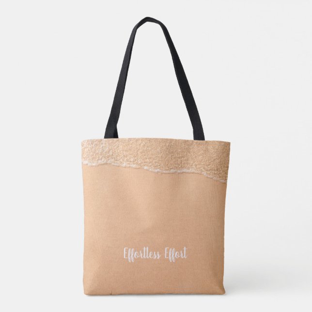 Personalised Beach Tote Bag (Back)