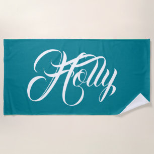 Personalised Beach Towel