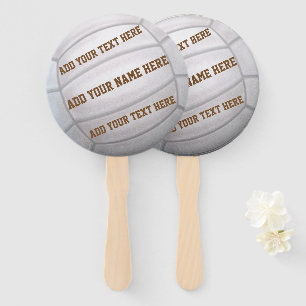 Personalised Beach Volleyball Hand Fan
