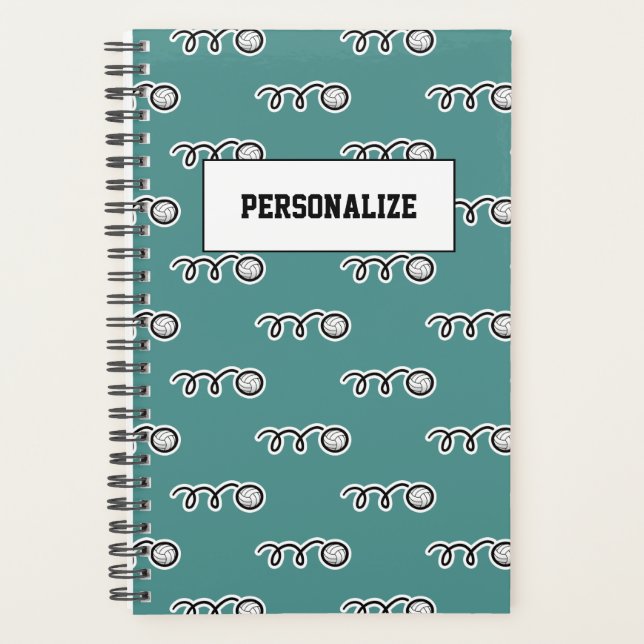 Personalised beach volleyball player and coach planner (Front)