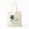 Personalised Beach Wedding Tote Bags