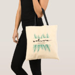 Personalised Beach Wedding Welcome Tote Bag<br><div class="desc">Welcome your wedding guests in style with our "Seaside Greetings" Personalised Beach Wedding Welcome Tote Bag. Inspired by the romance of destination weddings, this tote bag is a chic and thoughtful way to greet your loved ones as they join you in celebrating your special day. Featuring beautifully painted watercolor palm...</div>