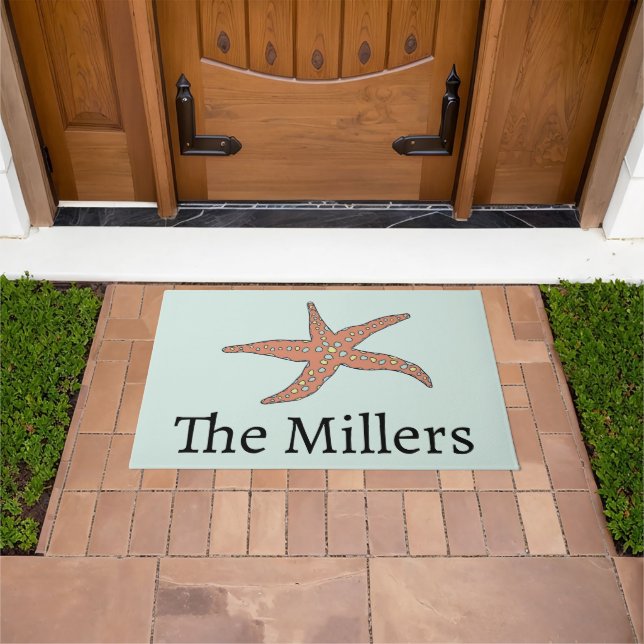 Personalised Beachy  doormat (Outdoor)