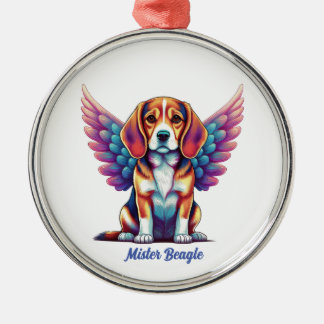 Personalised Beagle Memorial Acrylic Dog Ornament