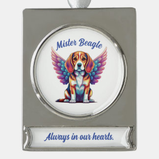 Personalised Beagle Memorial Acrylic Dog Ornament