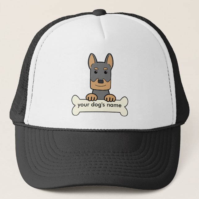 Personalised Beauceron Trucker Hat (Front)