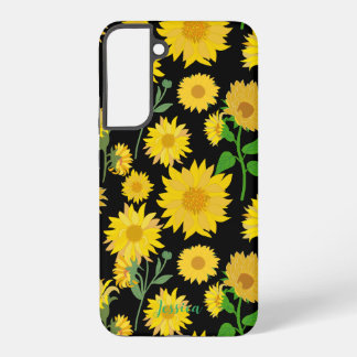 Personalised,Beautiful and Vibrant Sunflower Samsung Galaxy Case