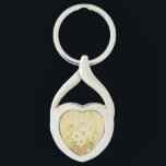 Personalised beautiful colourful daffodils key ring<br><div class="desc">Personalised beautiful colourful daffodils are great gift for the newlyweds happiest day ever. Fill in your name and initial at the prompt to personalise and customise anyway you like.</div>