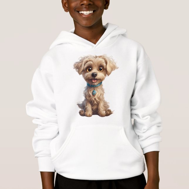 Personalised Beautiful Dog Hoodie (Front)