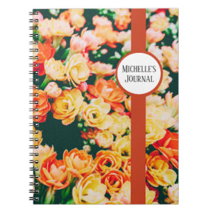 Personalised Beautiful Floral Journal / Notebook