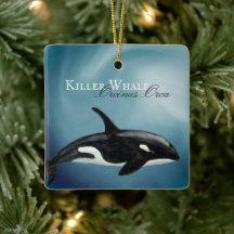 Personalised Beautiful Orca Killer Whale Christmas