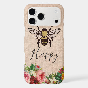 Personalised Bee Happy Phone Case