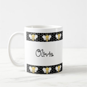 Personalised Bee Mug