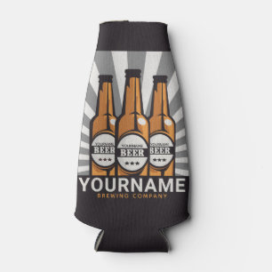 Personalised Beer Bottle Craft Brewing Company  Cooler