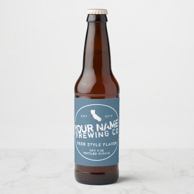 Personalised Beer Bottle Labels (Front)